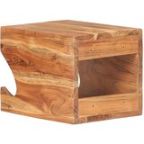 vidaXL stensko stojalo za kolo 35x25x25 cm trden akacijev les | Shoptok.si