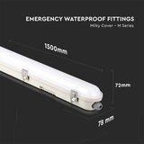  LED tehničko rasvetno telo EMERGENCY LED/48W/230V 6500K 150cm IP65 | Eponuda.com