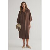 TRENDYOLMILLA Ženska haljina Twoss25El00001, Smeđa (Braon) | Eponuda.com