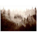  Tapeta - Mountain Forest (Sepia) 100x70 | shoptok.hr