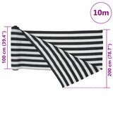  Mreža za privatnost antracit-bijela 2 x 10 m HDPE 75 g/m² | Eponuda.ba