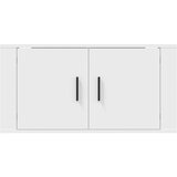 vidaXL Stenska TV omarica bela 80x34,5x40 cm | Shoptok.si