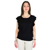 Take Two Majice s kratkimi rokavi DKE9012 Črna | Shoptok.si