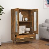  Komoda boja dimljenog hrasta 70 x 31 x 115 cm konstruirano drvo | Eponuda.com
