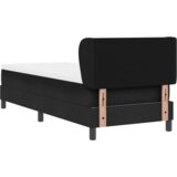  Krevet s opružnom podlogom i madracem Crna 80x200 cm Tkanina | shoptok.hr