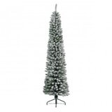 Novogodišnja jelka Pencil pine snowy 240cm x 70cm Everlands 68.4023