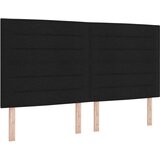  s opruga kutije s uzglavljem Crna 200 x 180 cm tkanina | shoptok.hr