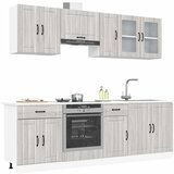 vidaXL 8-dijelni set kuhinjskih ormarića Kalmar konstruiranog drva | shoptok.hr