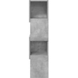  Kutni ormarić Betonski sivi 25,5x25x102cm Konstruirano drvo | Eponuda.ba