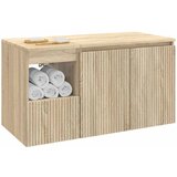  Set namještaja za kupaonicu 2 kom. Hrast sonoma Smeđa 62,5 x 44,5 x 50 cm | shoptok.hr