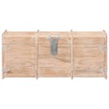  Škrinja za pohranu 90 x 40 x 40 cm od masivnog bagremovog drva | shoptok.hr
