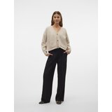 Vero Moda Pletena jopa 'VMGemma' pegasto siva | Shoptok.si
