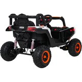 Buggy na akumulator Madman UTV-MX 4x4 - bijelo/narančasti | shoptok.hr