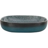 Nadgradni umivaonik tirkizni ovalni 59x40x14 cm keramički | shoptok.hr