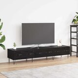 vidaXL TV omarica Črni hrast 150 x 36 x 30 cm Konstruiran les | Shoptok.si