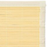  Tepih od bambusa 100 x 160 cm prirodne boje | shoptok.hr