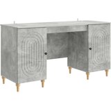  Stol Betonska siva 142,5 x 50 x 75 cm Konstruirano drvo | shoptok.hr