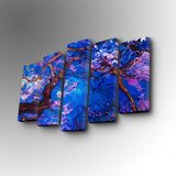 Wallity 5PUC-134 multicolor decorative canvas painting (5 pieces) | ePonuda.com