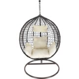 Kondela Viseči stol, baker/rjava/krem, NOLAN NEW | Shoptok.si