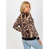 RUE PARIS Blouse-RP-BZ-8188-4.26P-black-beige | Shoptok.si
