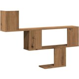 vidaXL Zidna polica boja artisian hrast 100x15x70 cm drveni | shoptok.hr