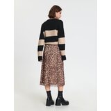 Sinsay ženska midi suknja s uzorkom 5209X-MLC | shoptok.hr
