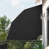 vidaXL Zaslon za zasebnost na balkonu Antracit 210 x 210 cm blago | Shoptok.si