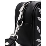 Vuch Crossbody torba Massimo Mini Leaves Black, 15 x 21,5 cm Slike