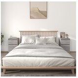  Noćni ormarići 2 kom boja dimljenog smeđi 40x35x70 cm | shoptok.hr