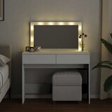  Toaletni stolić s LED svjetlima bijeli 100x40x120 cm | Eponuda.com