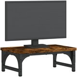  Stalak za monitor boja dimljenog hrasta 37 x 23 x 14 cm drveni | shoptok.hr