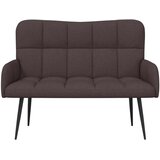 SOFA za dvije osobe Tamno smeđa 115 x 61 x 87 cm Tkanina | Eponuda.ba