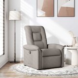  Naslonjač od tkanine smeđesivi | shoptok.hr