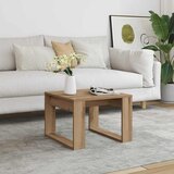  Bočni stolić boja hrasta artisan 50x50x35 cm konstruirano drvo | shoptok.hr
