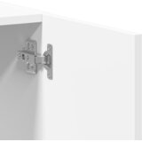 Ormarić za spise bijeli 60 x 32 x 77,5 cm od konstruiranog drva | shoptok.hr