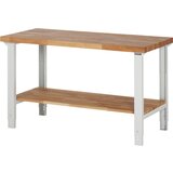 eurokraft pro Delovna miza, modularni sistem serije 7, 1 odlagalna polica, ŠxG 1500 x 700 mm | Shoptok.si