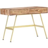  Pisaći stol s ladicama 100 x 55 x 75 cm masivno drvo akacije | shoptok.hr
