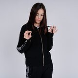 Michael Kors Sweatshirt - MK LOGO ZIP HOODIE black Cene