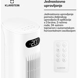 Klarstein Polar pametni zračni hladilnik z vodnim hlajenjem | Praktičen dizajn, pametno upravljanje in uporaba | Shoptok.si