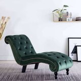 vidaXL ležaj zeleni baršunasti | shoptok.hr