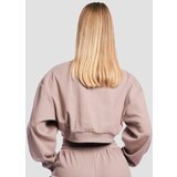 GymBeam Women‘s Aura Cropped Sweatshirt Roux | ePonuda.com