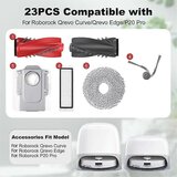 INORCO Za Qrevo Curve/Qrevo Edge/P20 Pro Roller Stranske Krtae Hepa Filter Mop Cloth Vreke za Prah Nadomestni Deli, (21984030) | Shoptok.si