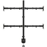  Nosač za monitor crni čelični VESA 75/100 mm | Eponuda.com