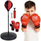 ISO TRADE dječji boksački set s kruškom na opruzi i rukavicama, 70-104 cm | shoptok.hr