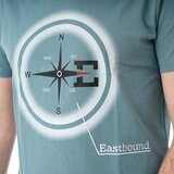Eastbound Majica Compass za Muškarce - Plava | shoptok.hr