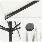  Vrtni Parasol s Podnožjem 200 x 300 cm Poliester Pravokutni | shoptok.hr