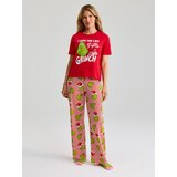 Sinsay Dvodijelna pamučna pidžama Grinch | shoptok.hr