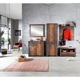 Zandiara Komoda Ontario, Barva Hrasta, Siva | Shoptok.si