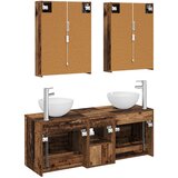  Set namještaja za kupaonicu 5 kom. Staro drvo | shoptok.hr