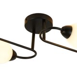  plafonski luster king 4xE27/15W/230V crne boje | Eponuda.com